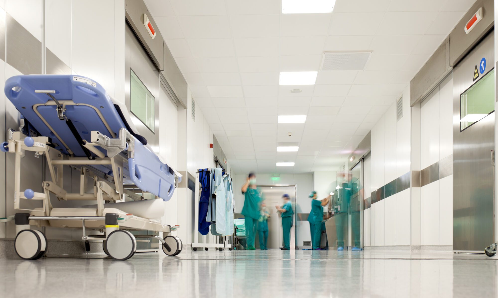 Hospital surgery corridor