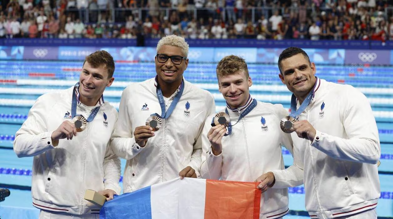 Jo equipe france natation